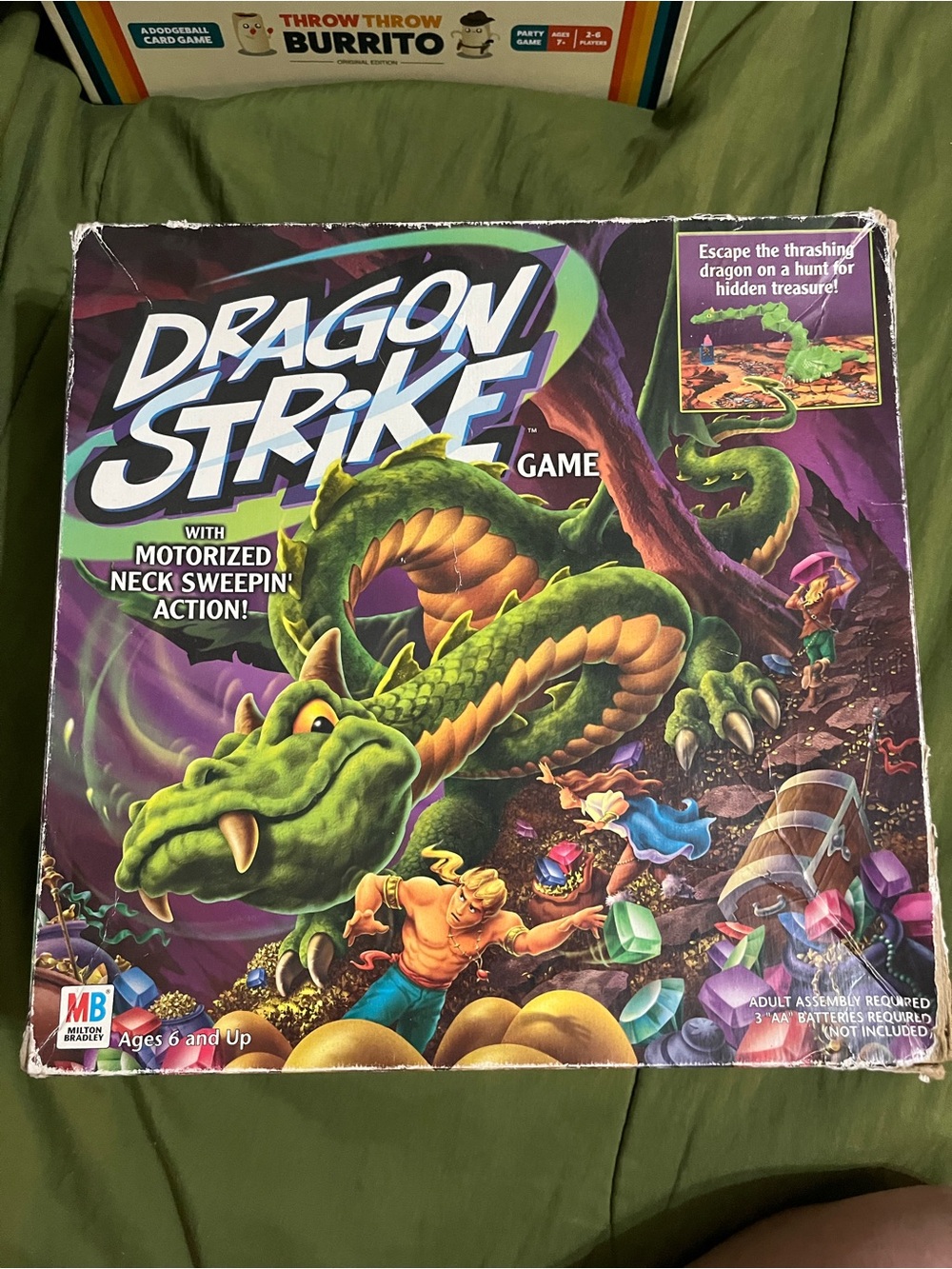 Dragon Strike Board Game - Green Dragon Artwork